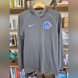 Nike Dri-Fit Boise State University Lightweight Hoodie, Size Medium